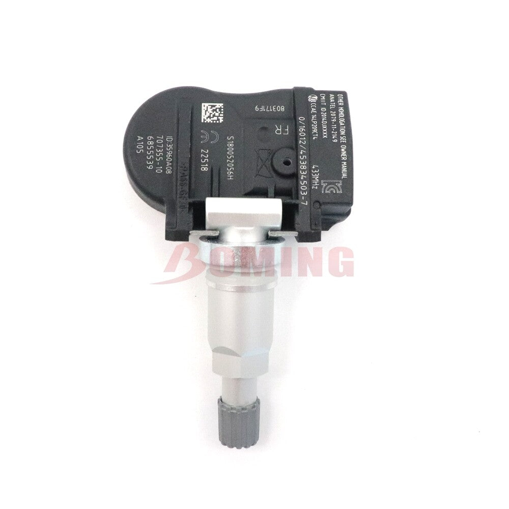4-pack TPMS tire pressure monitoring sensors (6855539) suitable for BMW F20 3ER F30 4ER X5 TPM222