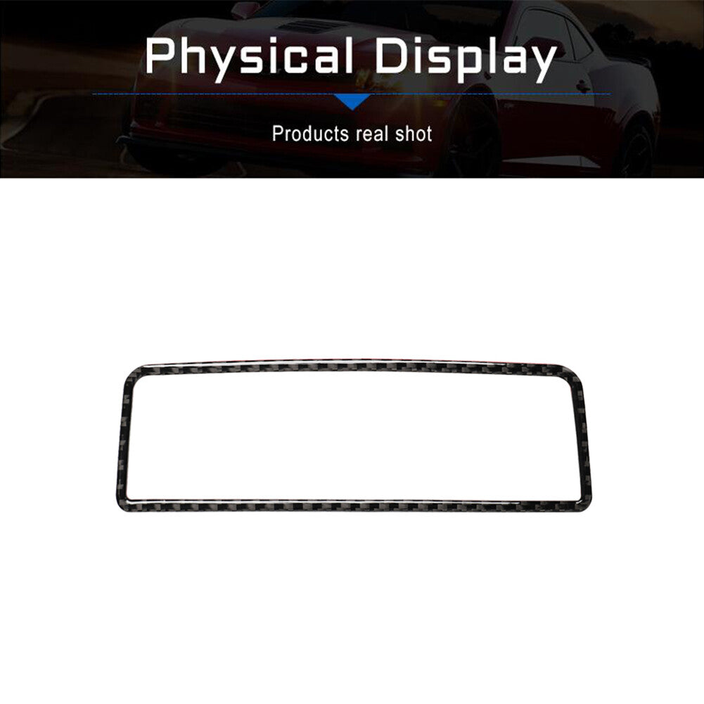 Carbon Fiber Interior Rear Air Vent Outlet Cover Trim for Audi Q7 2016-2019