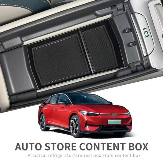 Center Console Armrest Storage Box for VW ID.7 ID7 Car Central Tray Organizer