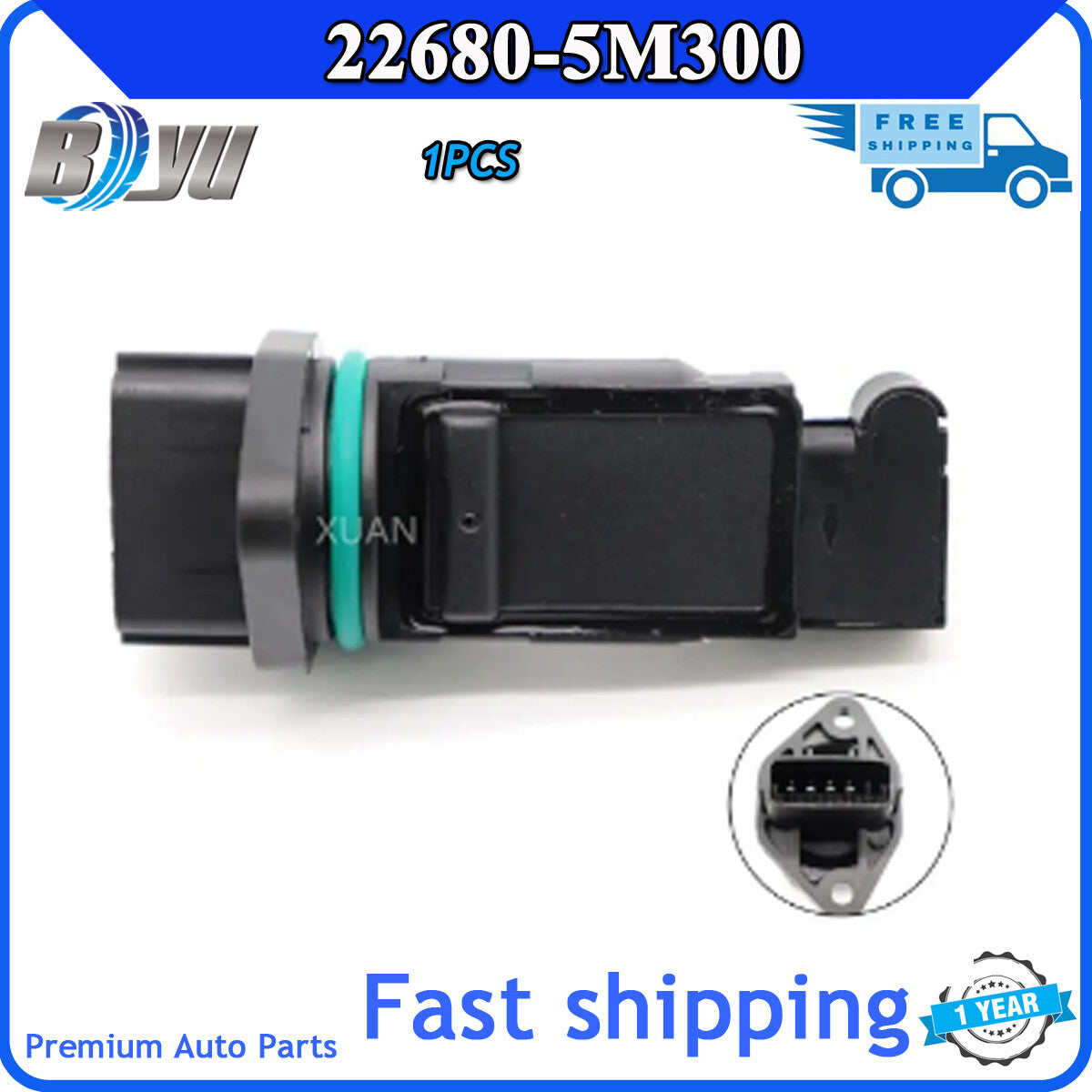 Suitable for Subaru Patrol Maxima Almera X-Trail airflow sensor 22680-5M300