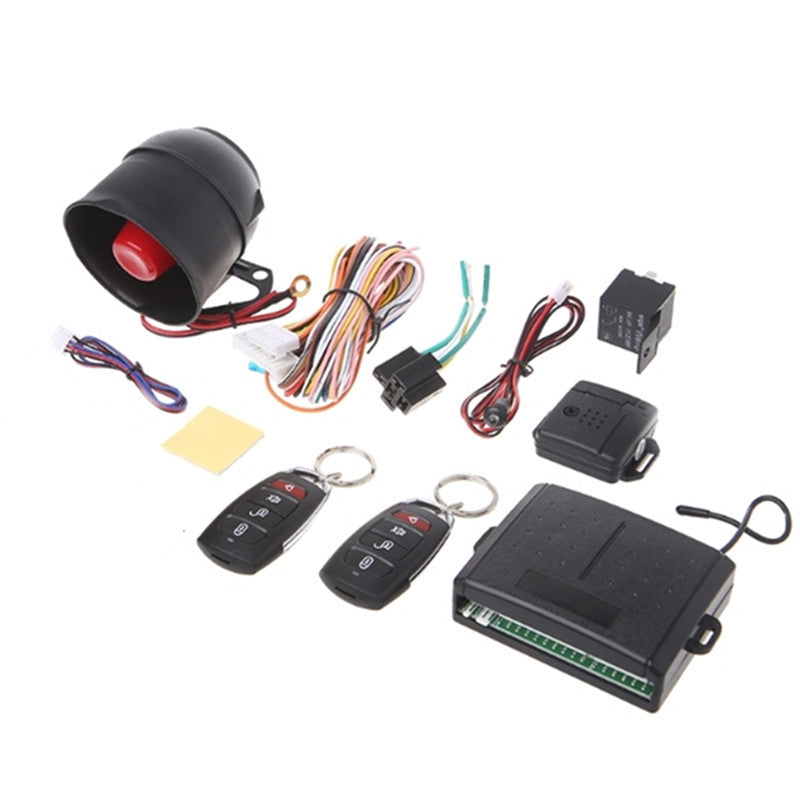 Car Entry Siren Remote Control Burglar System 1Way Alarm Protec Security Keyless