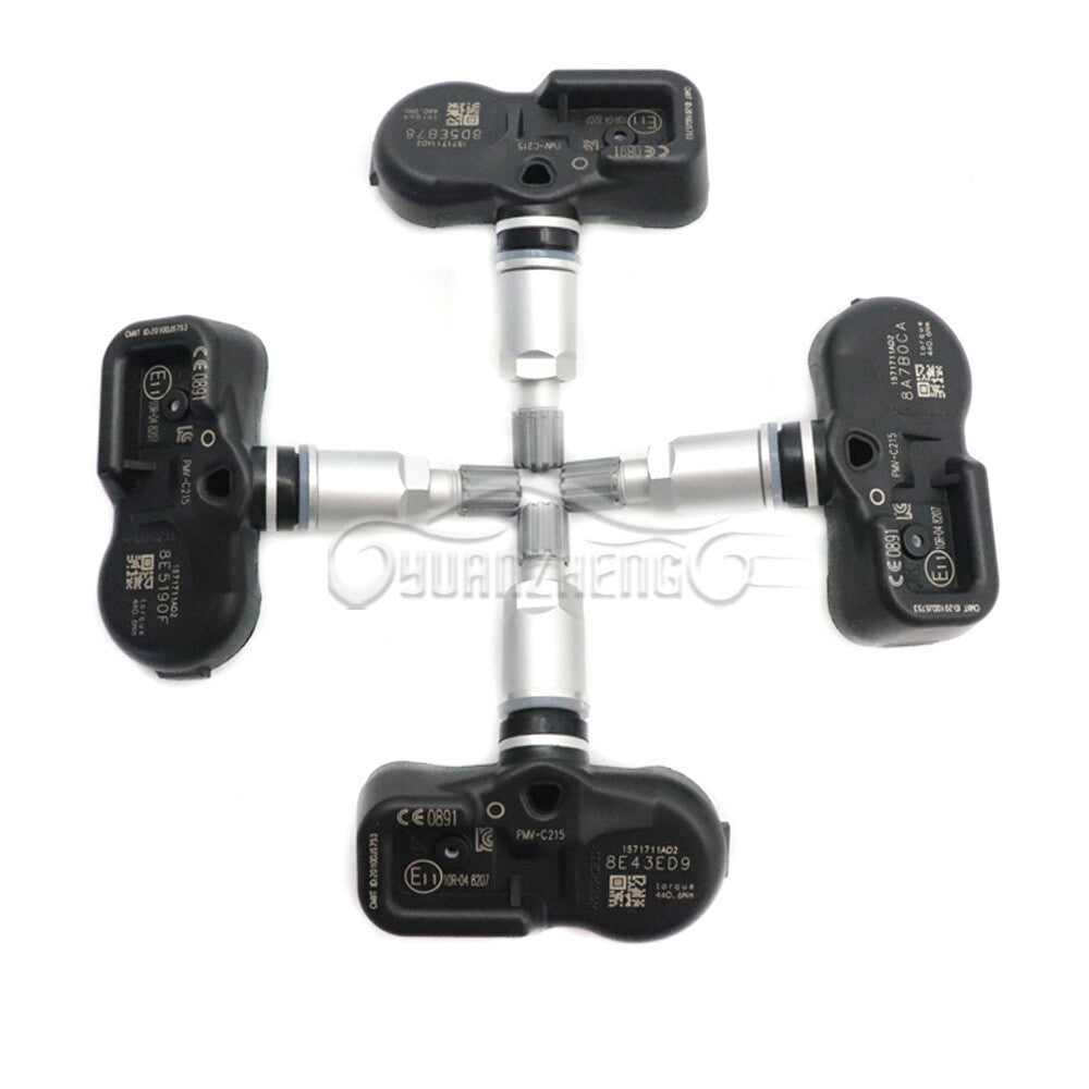 4x Tire Pressure Monitor Sensor TPMS for Toyota for Lexus LC RX PMV-C215 42607-48020