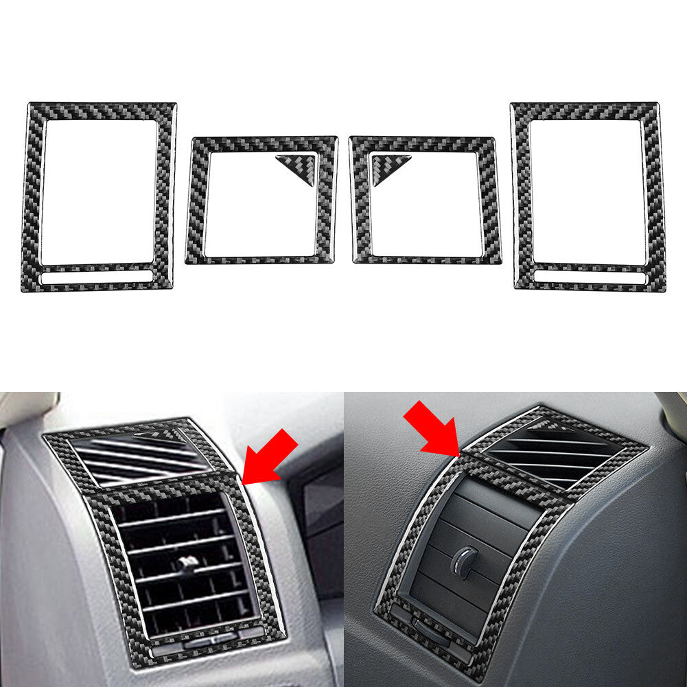 Dashboard Side Air Vent Outlet Cover Trim for Chrysler 300 300C 2005-2010