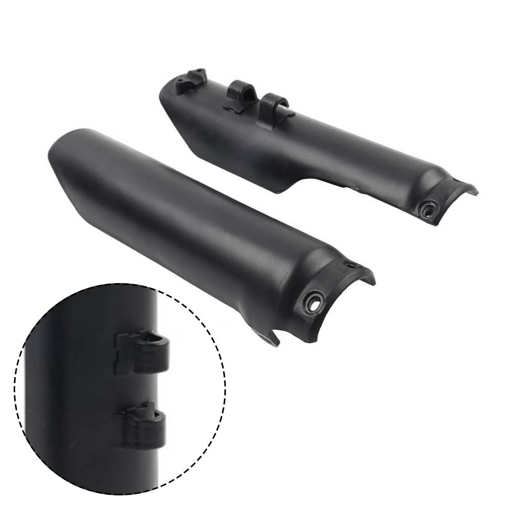Black Front Fork Guard Cover For 90cc 110cc 125cc 140cc Pit Pro Trail Dirt Bike