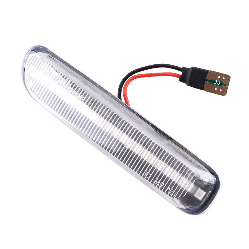 1pair LED Side Marker Light Lamp Turn Signal Static Fit for BMW 3 Series E46