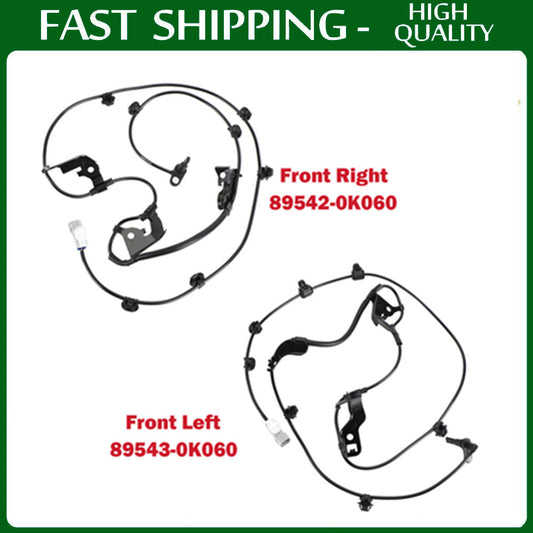 2PCS New Front LeftRight Car ABS Wheel Speed Sensor for Toyota Hilux Vigo