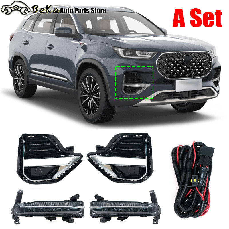 Wiring harness for Chery Tiggo 8Pro/8Plus front daytime running light and low fog light