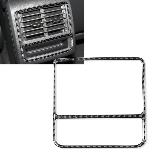 for VW for Golf 8 MK8 2021-2023 Rear for Seat Air Vent Outlet Frame Cover Trim Black Car