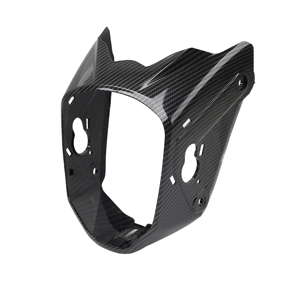 Carbon Fiber Front Headlight Light Cowl Fairing for Honda MSX125 2013-2015 Grom