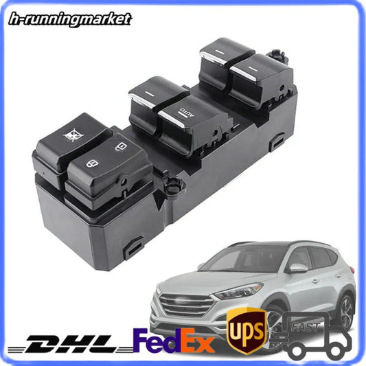 1x Car Driver Left Door Master Power Window Switch For 2016-2018 for Hyundai for Tucson