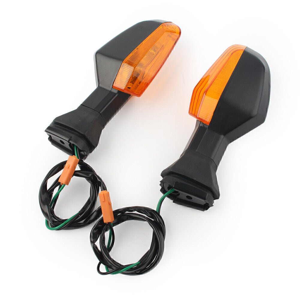 Fit for Kawasaki 300 Rear Turn Signal Light Clear Lens Motorcycle 2pcs