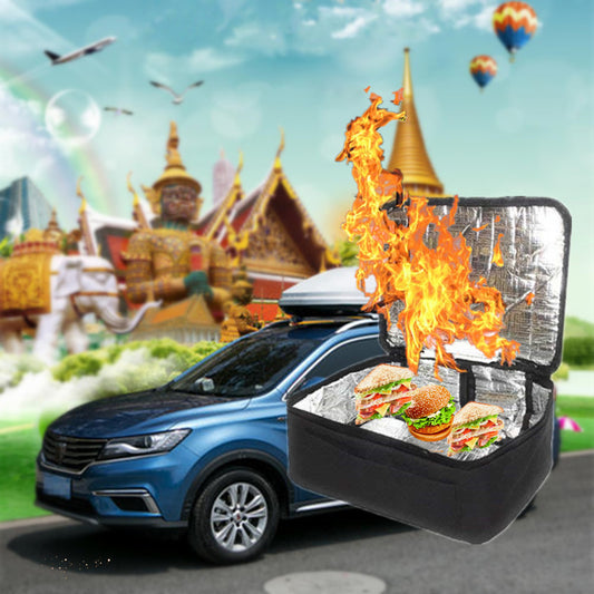 Car Oven Lunch-Containers Food Warmer Bag Camping Vegetarians Picnic Box