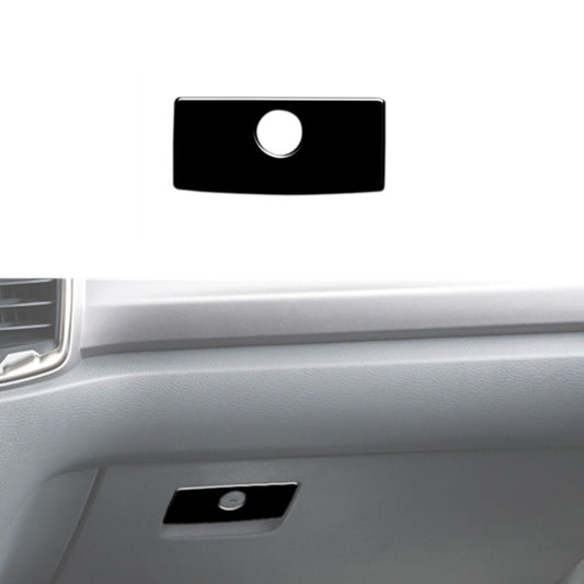 Glossy Black for Co -pilot Glove Box Switch Cover Trim for Ford Ranger 2019-2022
