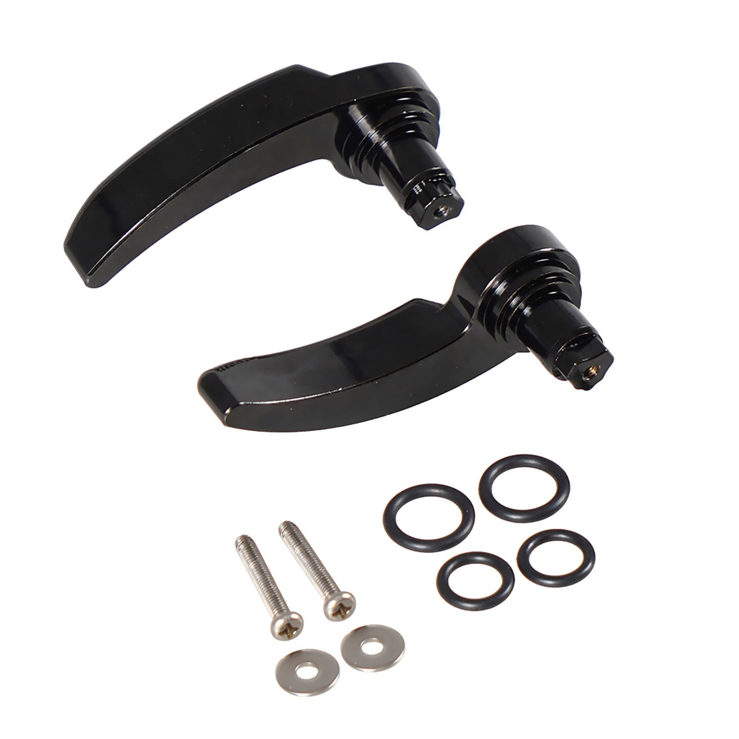 Motorcycle Saddlebag Latch Lever Lid Lifter Black For CVO Limited FLHTKSE 2014