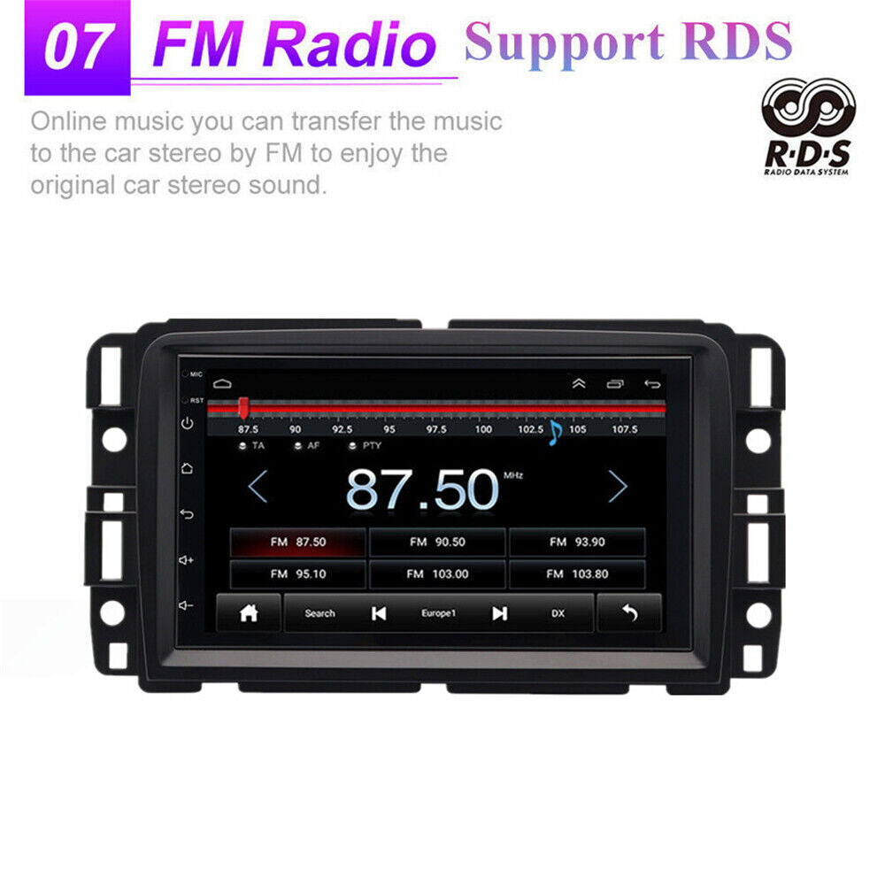 Fit For 2013-2017 for GMC Acadia 7 Android 13 For Carplay Car Stereo Radio GPS WIFI