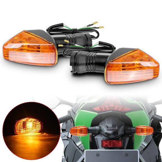 Front Rear Turn Signal Indicator Lamp for Kawasaki KLR 650 KLR650 2008-2018