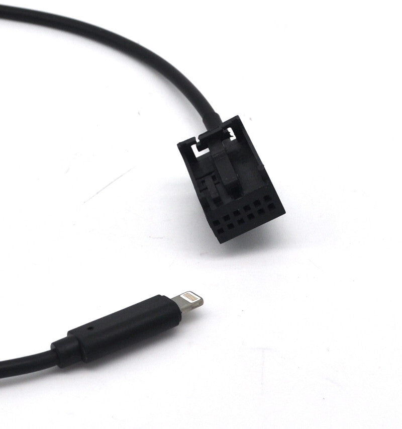 aux lighting charger cable adaptor for Porsche 2009-2015 CDR30/31 PCM3 iPhone