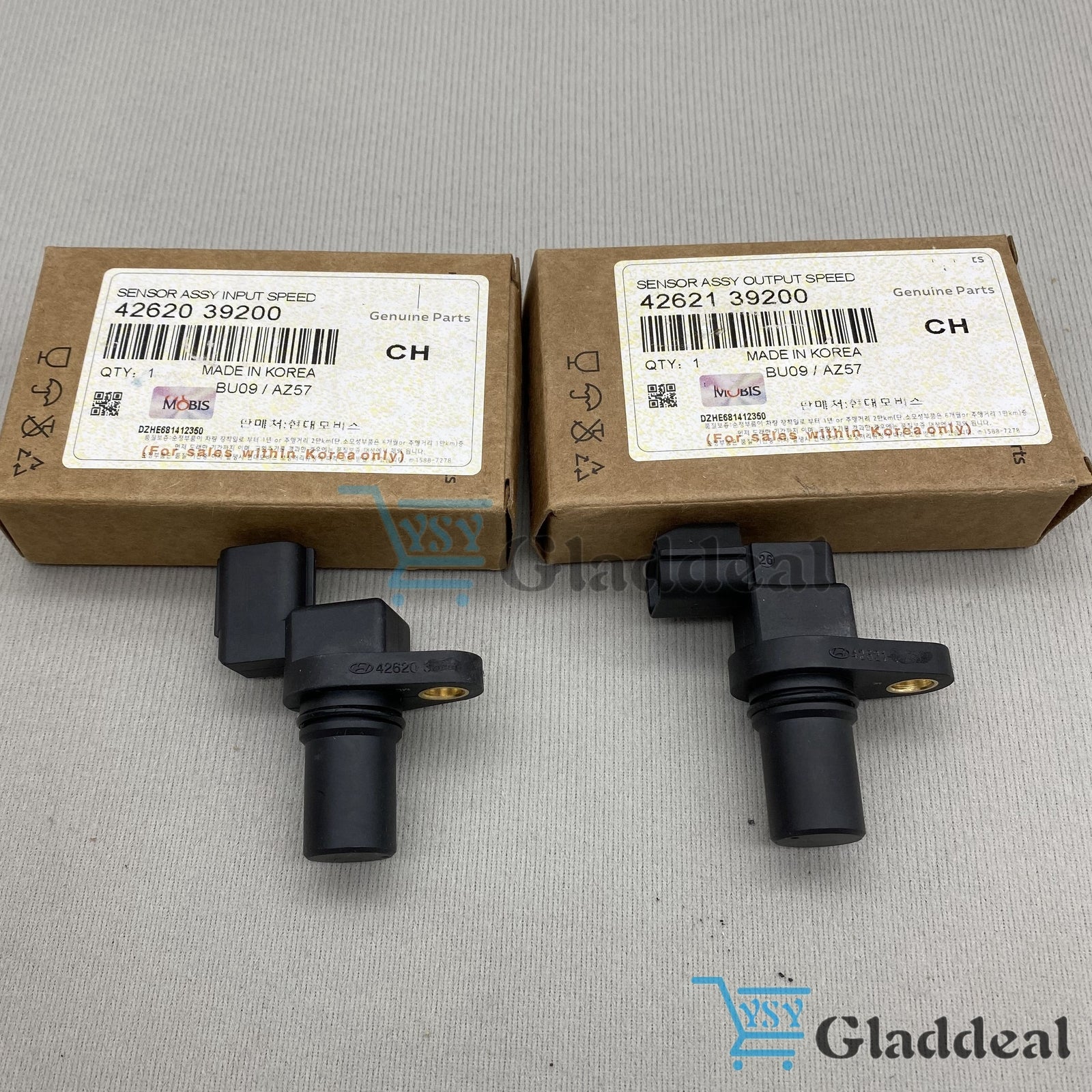 Equipment Manufacturer ( ) New Input and Output Speed Sensors (2 Pieces) for 2005-2012 for Hyundai for Kia 4262139200