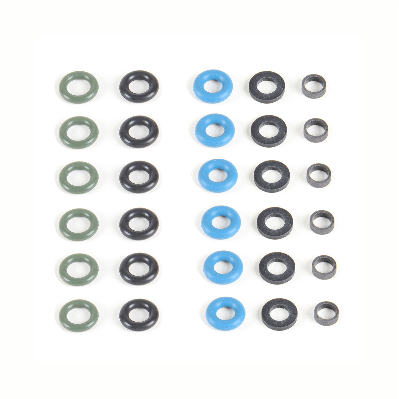 3.0T Cylinder Head Manifold Fuel Injector Nozzle Seal Kit Fit For CREC CRED