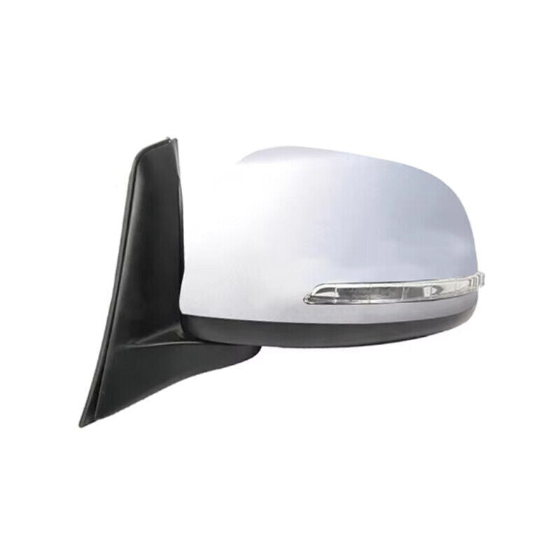 Right Outside Door Rearview Mirror Assembly White for Suzuki SX4 2012 2013