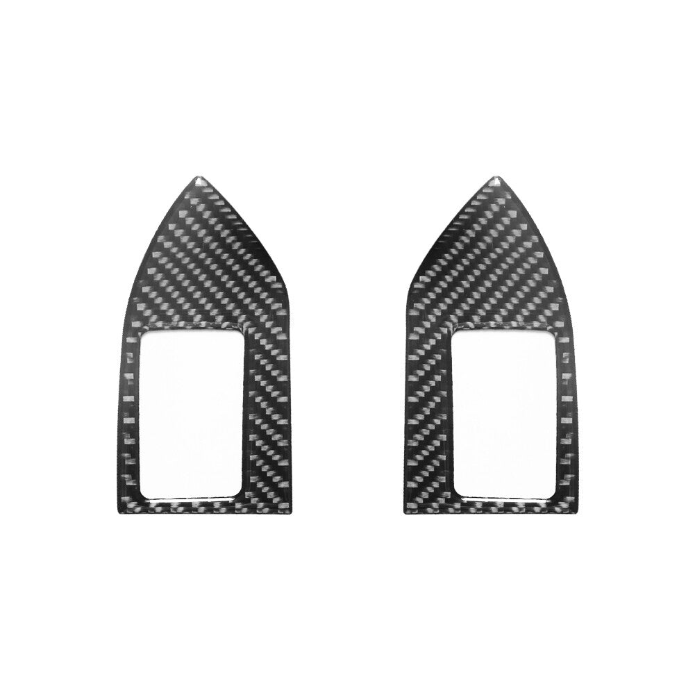 Carbon Fiber Front Door Memory for Seat Switch Cover Trim For Land for Range Rover Sport