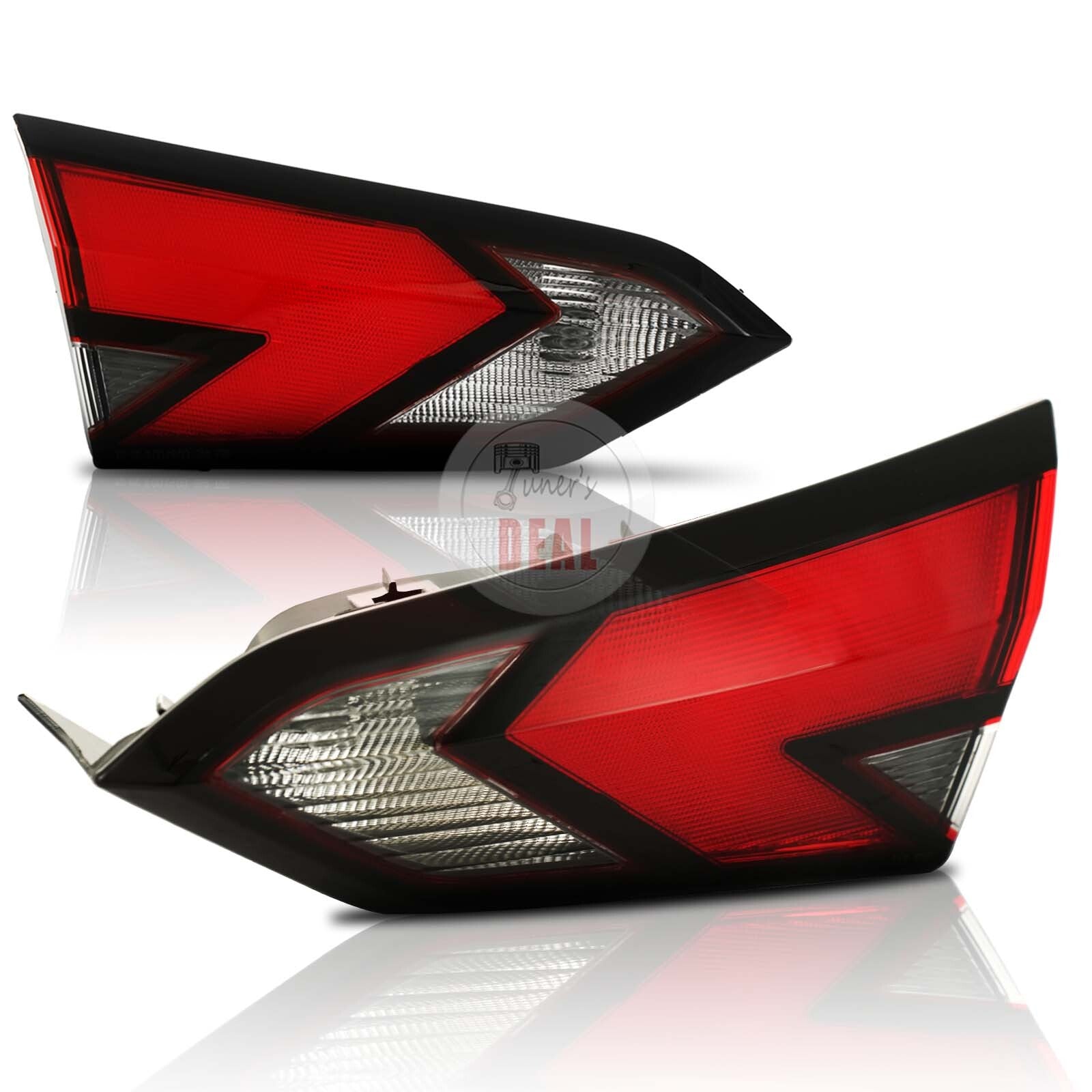 The inner taillights and brake assembly are compatible with 2020-2023 for Nissan Versa (left + right -).