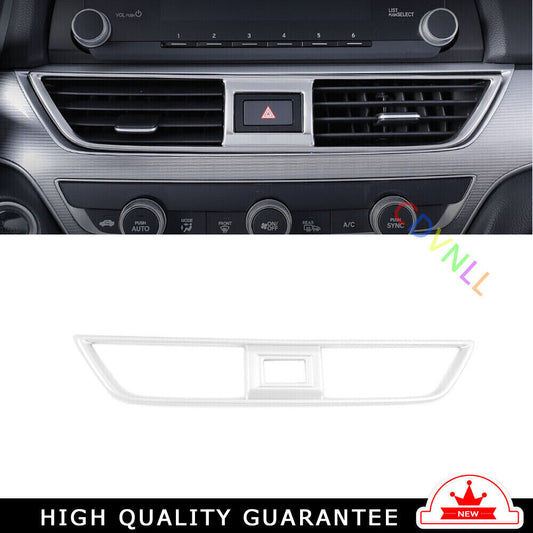 Middle Air Outlet Vent Cover Trim for Honda Accord 10TH 18-22 Silver Titanium