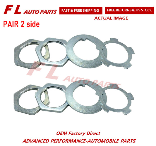 Wheel Bearing Hub Nut Spacer Tab Washer Kit for Landcruiser Hilux 43521-60011K