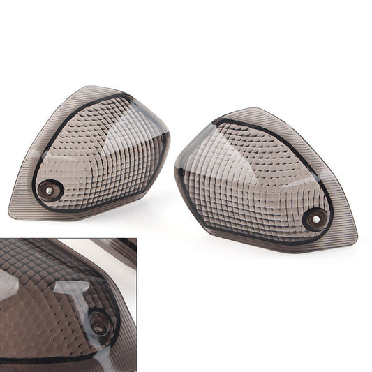 for KAWASAKI ZZR400 1993-03 ZZR600 93-08 Rear Turn Signal Indicator Lens Smoke2x