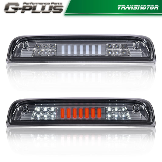 Suitable for 2014-2018 Silverado for Sierra Smoke/Chrome LED Third Brake Light/Cargo Light