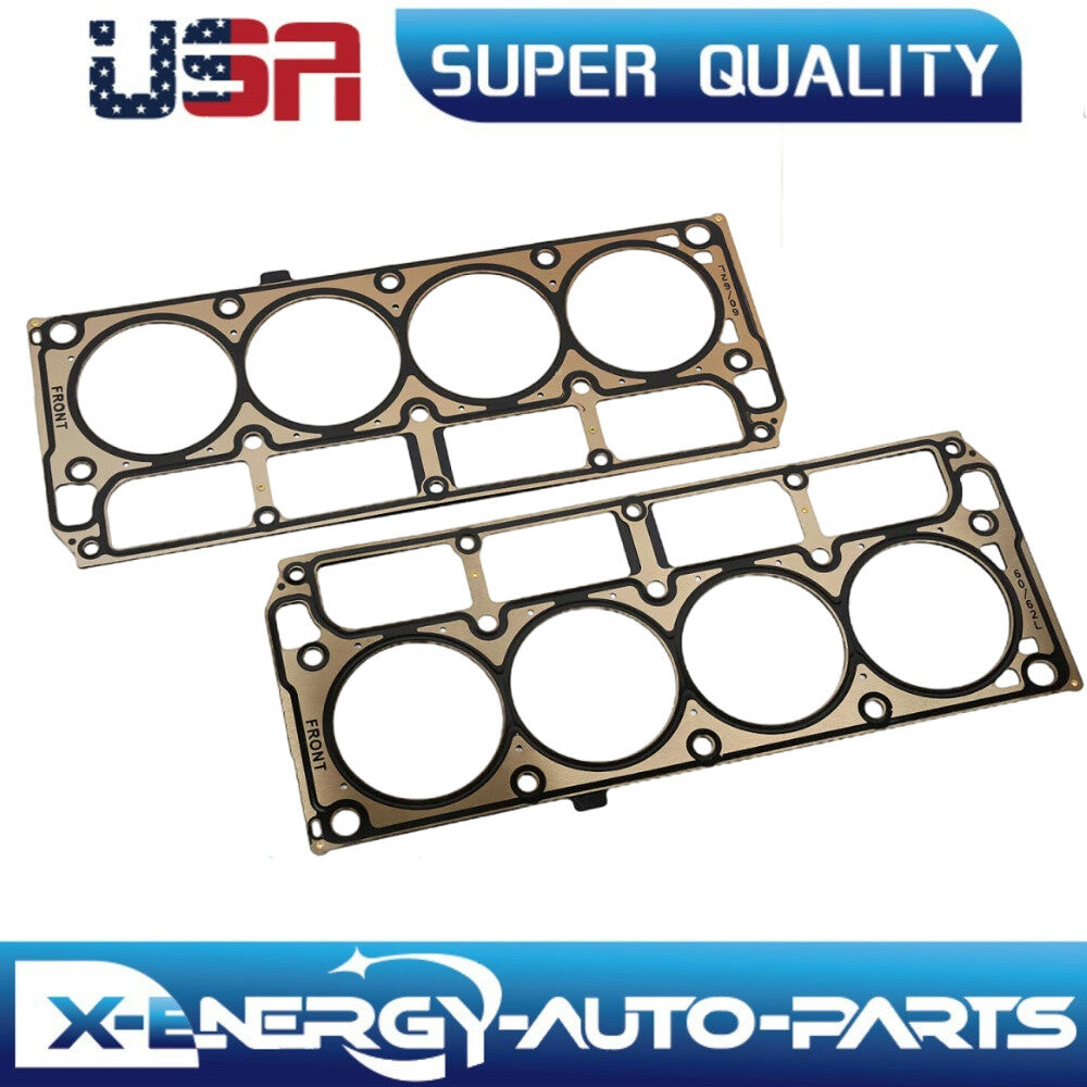 For LS9 MLS 7 Layer Cylinder Head Gaskets Pair Set Fit GM 12622033 6.0 6.2 LS3
