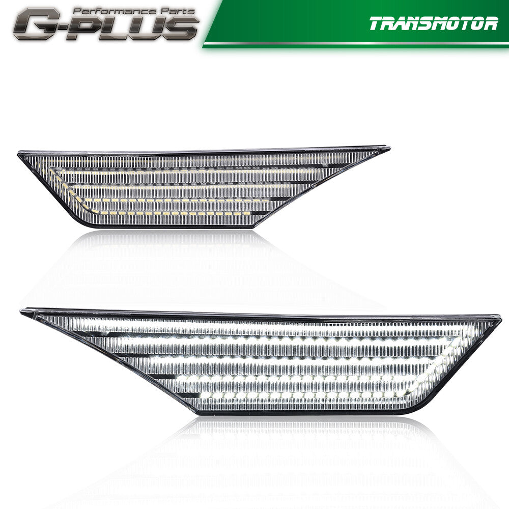 Switchback sequential turn signal LED side marker lights for Honda for Civic lights