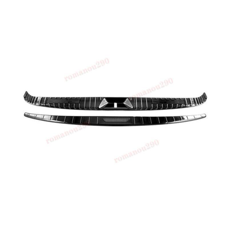 Suitable for Toyota for Sienna 2021-2024 Black Steel Rear Door Window Sill Wear Cover Protector