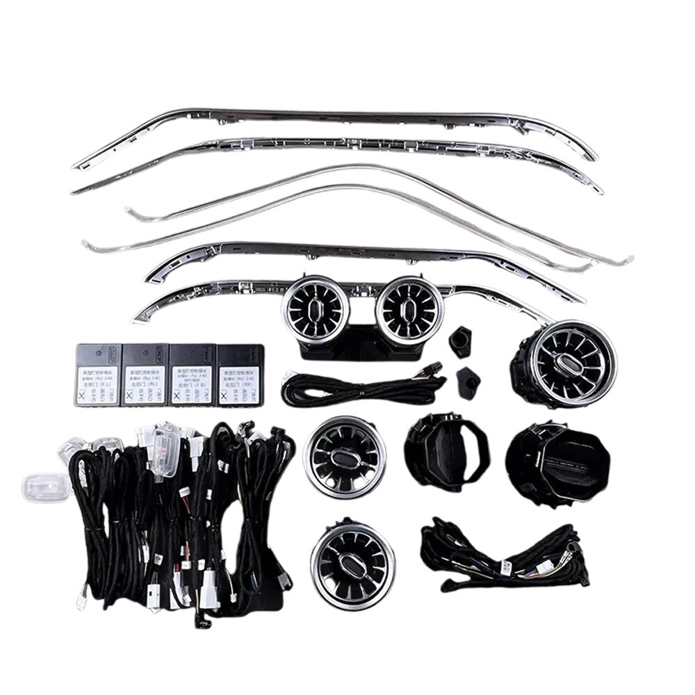 For 2015-2018 for Mercedes-Benz C Class W205 64 Color Air Vent LED Ambient Light Set