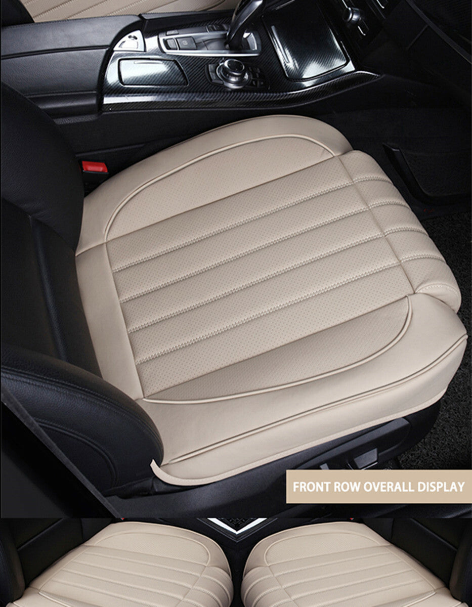Front Car for Seat Cover Breathable PU Leather Pad Mat Chair Cushion Full Surround