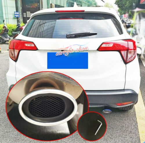 Fit for Honda HR-V 2016-2021 Stainless Steel Rear Exhaust Muffler Tip End Pipe
