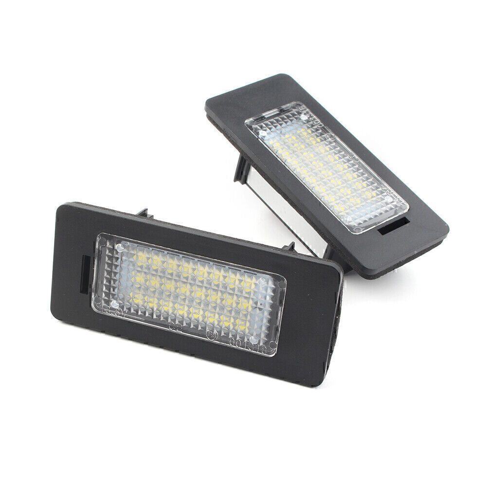 No Error 24-SMD White LED License Plate Light Fit for Audi A4 A6 C7 Q5 RS5