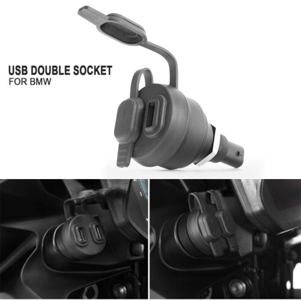 for BMW Dual USB Socket plug  playfor BMW motorcycles