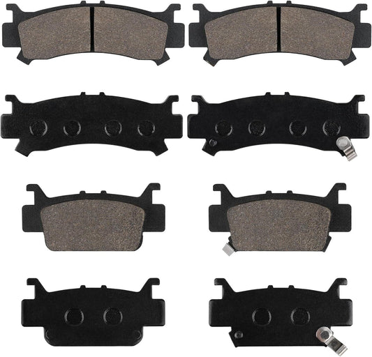 Brake Pad for Honda Talon 1000R 1000X SXS Replace 06451-HL4-A01 06452-HL4-A01