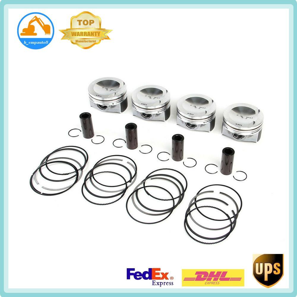 Piston Rings Assembly 23MM 4X for Audi Q3 Q5 Aftermarket Parts 2.0T CN