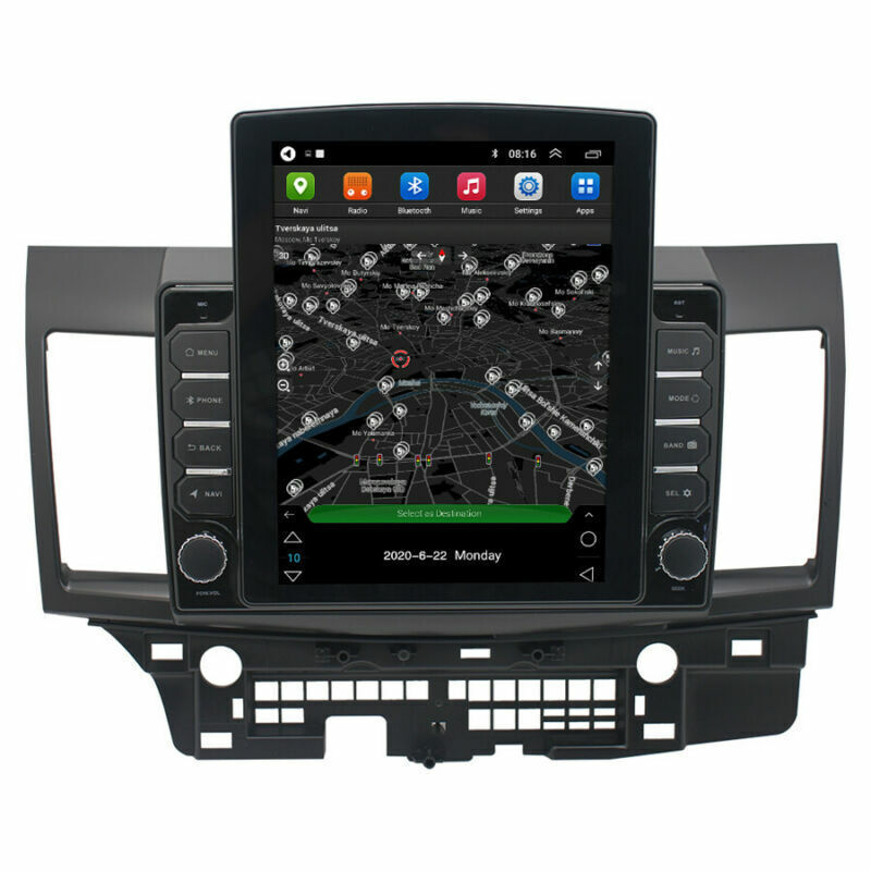 Car Radio Stereo Fit for Mitsubishi Lancer 2008-2015 For Carplay Android Auto