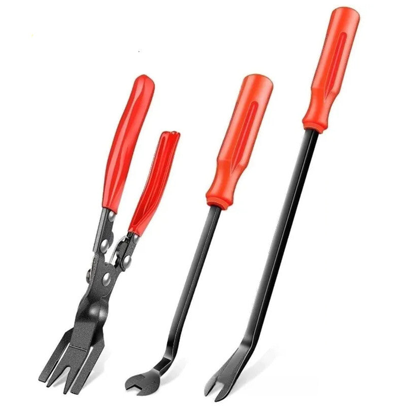 Car Trim Clip Removal Pliers Van Door Panel Fascia Dash Upholstery Remover Tool