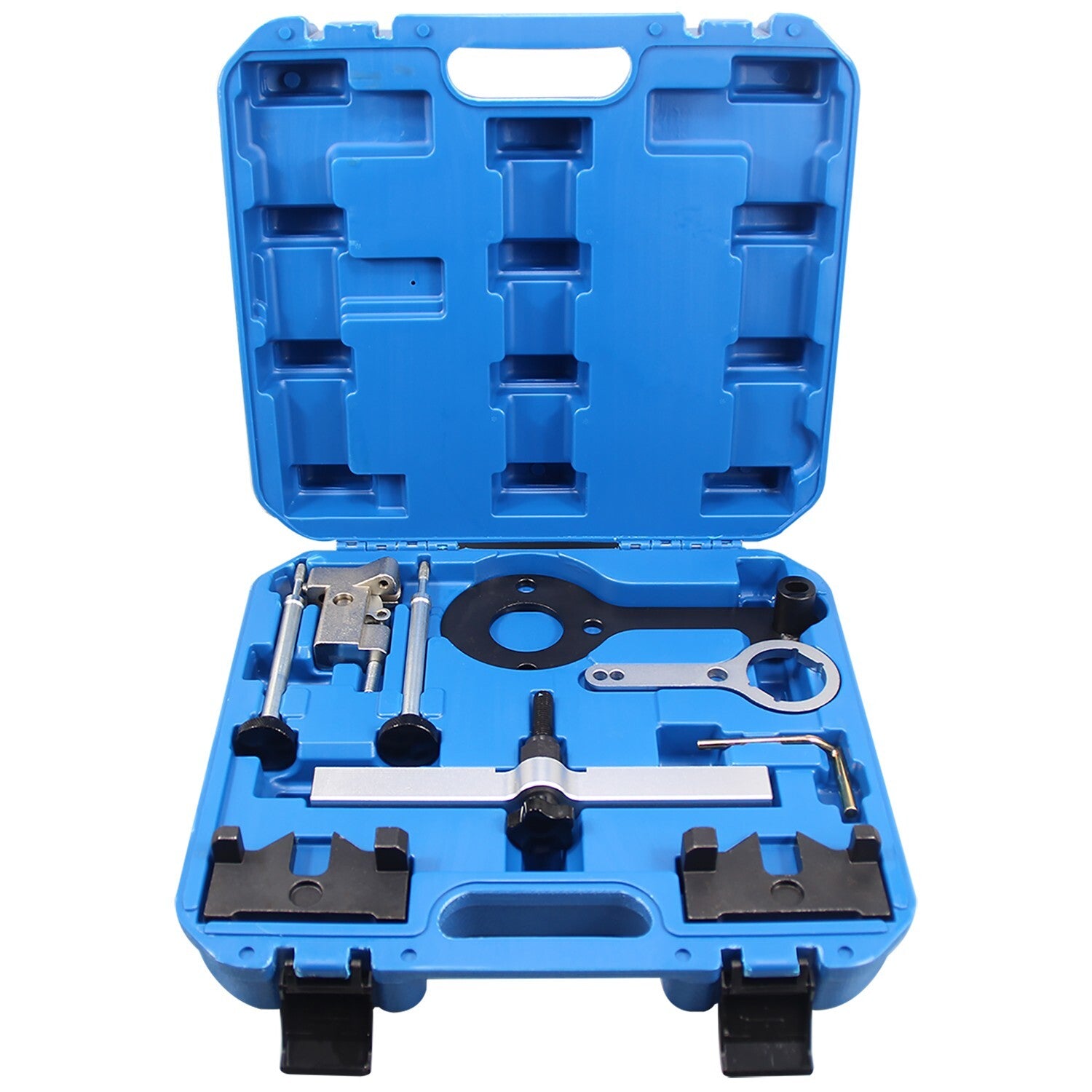 Main engine camshaft timing tool kit for BMW N63 S63 N74 camshaft tensioner
