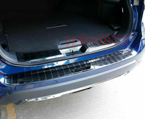 2X for Nissan Rogue 2017-2020 Black Rear Bumper Protector Sill Plate Cover