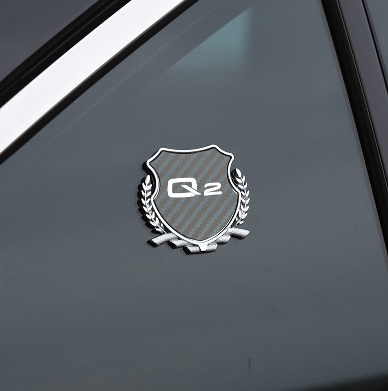 Applicable to for Cadillac for Escalade rear cover badges, front and rear trunk boot badge decals, black 21-23