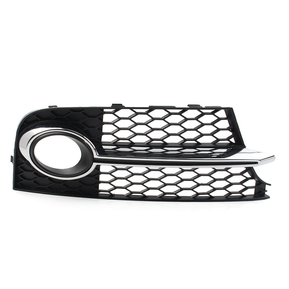 Right Bumper Honeycomb Fog Light Grille Cover for Audi TT MK2 TTS 2011-14