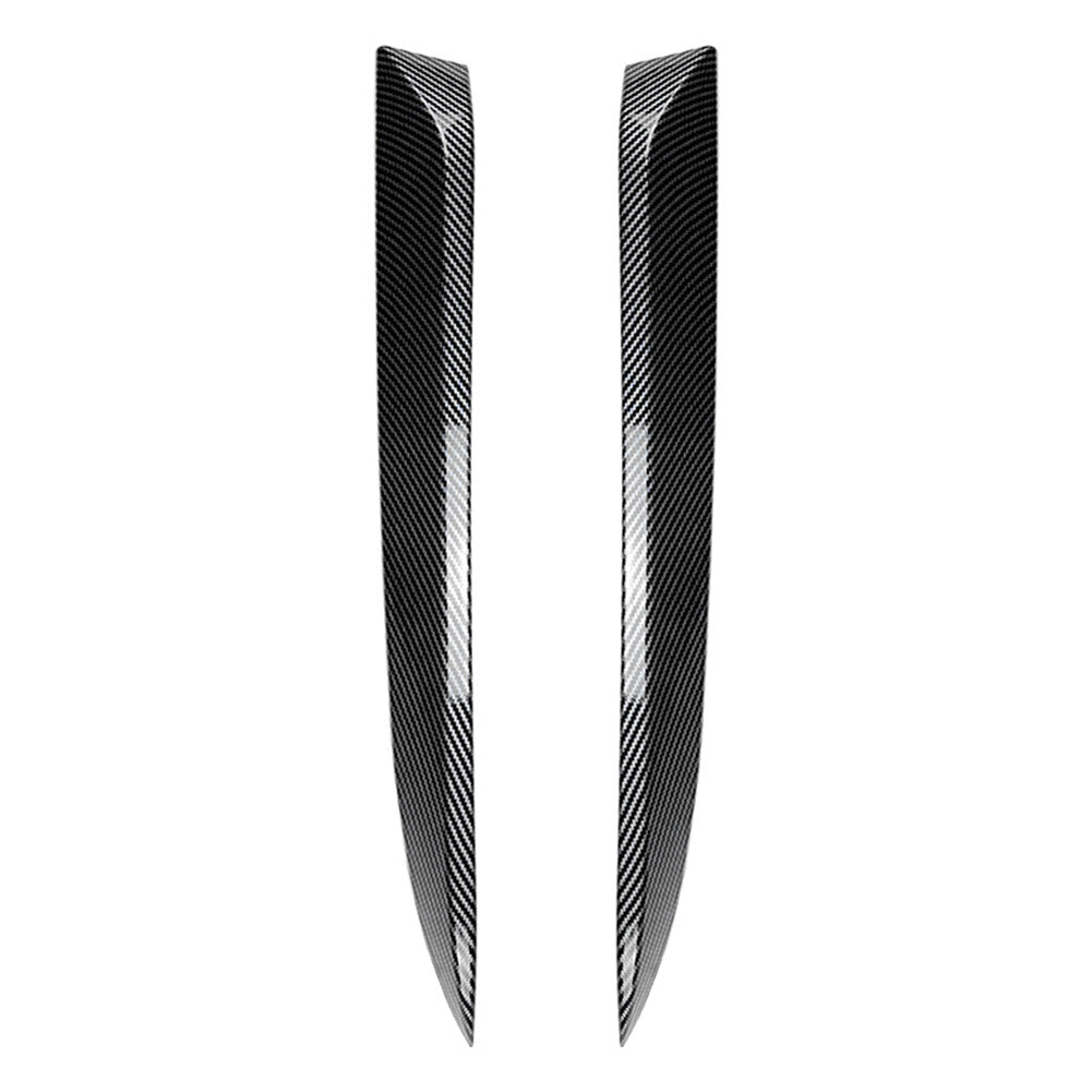 Rear Window Side Spoiler Wings Lip Body Kit Fit for BMW X6 X6M E71 E72 2008-2014