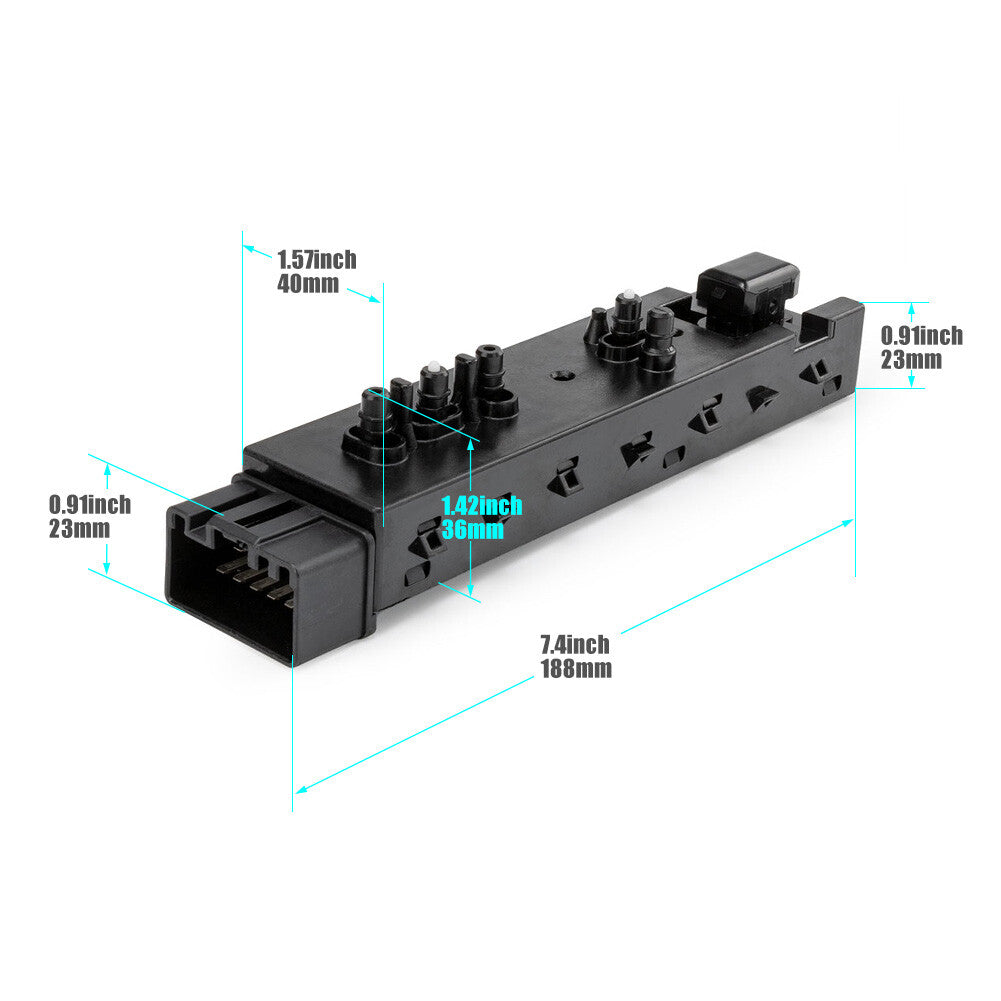 9L3T-14B709- for FAW Power for Seat Adjustment Control Switch for Left Drive Suitable for Ford Flex