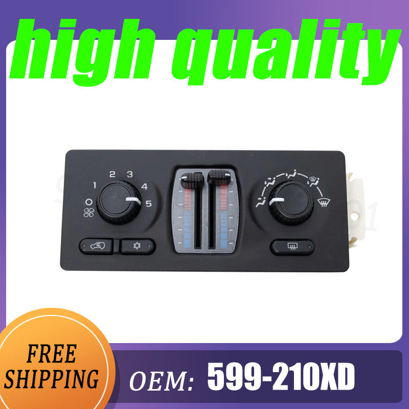 1-piece climate control module for Chevrolet for GMC for Cadillac with manual AC 599-210XD