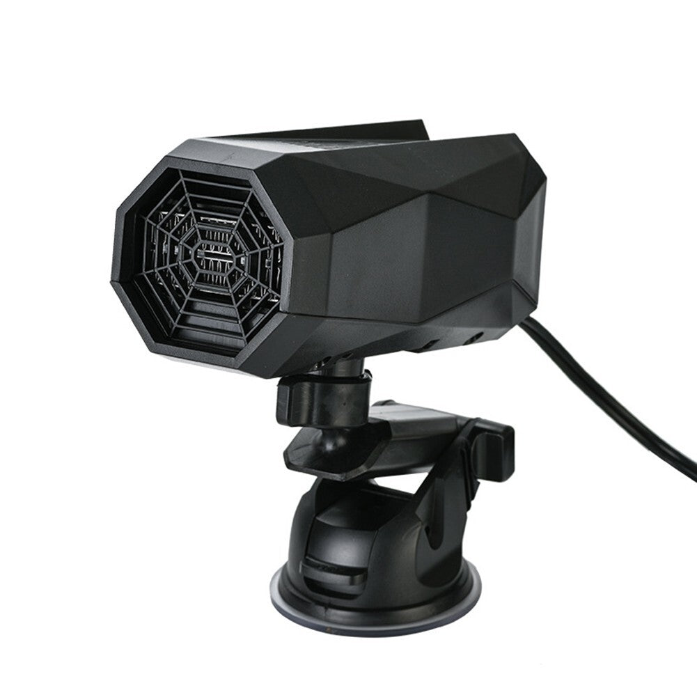 Electric Car Heater Hot Air Portable Defogger Defroster with Windshield Holder